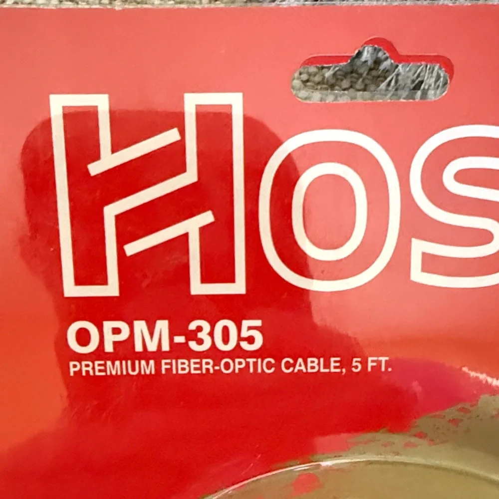 Hosa Fiber-Optic Cable 5 ft
